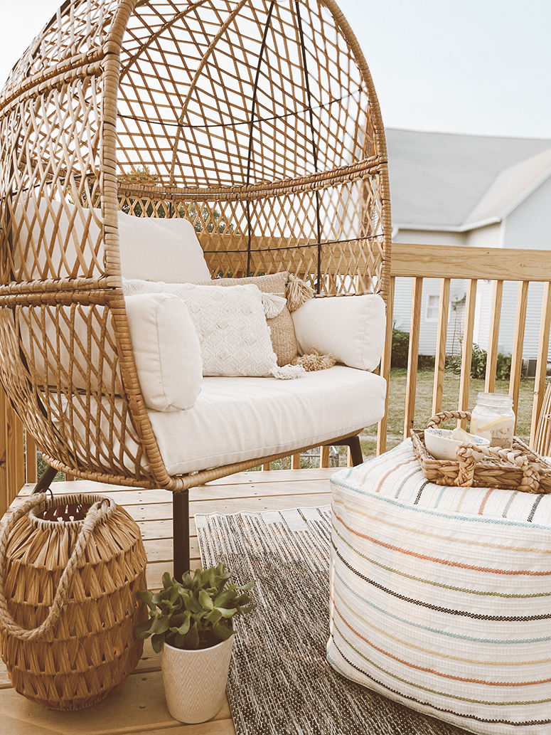 Walmart egg best sale chair outdoor