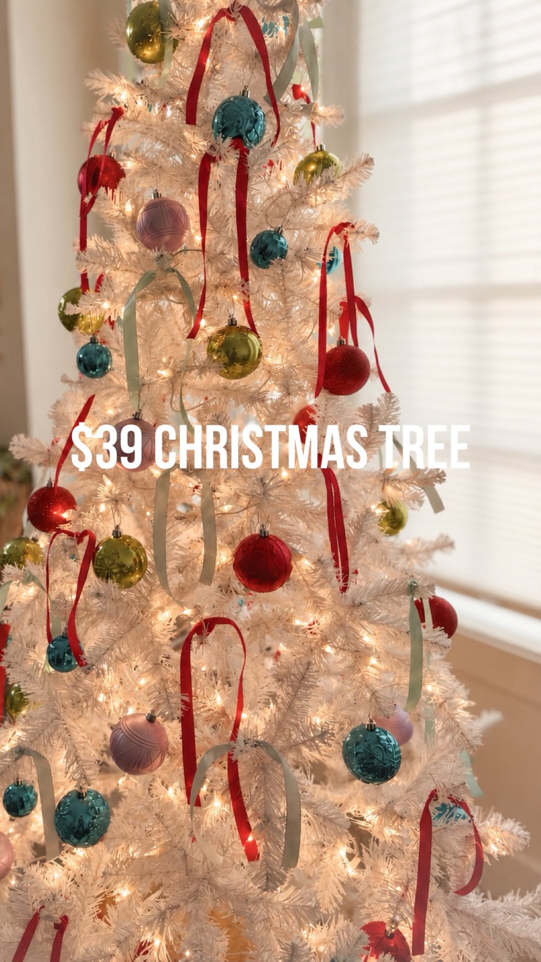 This Christmas tree is only $39!🎄😍

Comment TREE and I’ll send it your way plus items to create this look!

#WalmartPartner #WalmartChristmas #ChristmasTreeFinds #AffordableChristmasDecor #Christmas