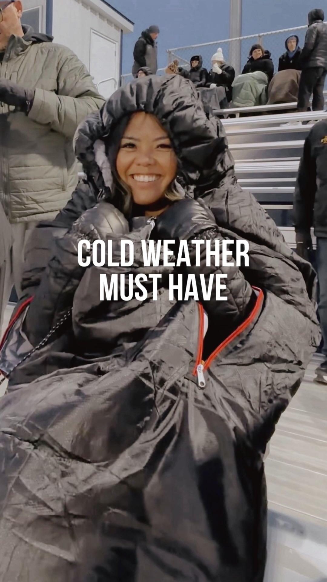 I will do just about anything and so will you. 🥶🤣 

Comment SHOP and I’ll send you the link plus my other cold-weather game day favorites!

#AmazonInfluencer #sportsmom #gamedayvibes #gamedayready #sportsmomlife